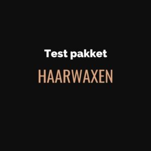 Testpakket: Wax pakket